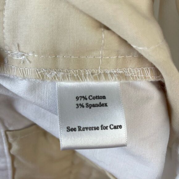 NWT Luciano Dante White Pants Size 10 - Picture 7 of 7